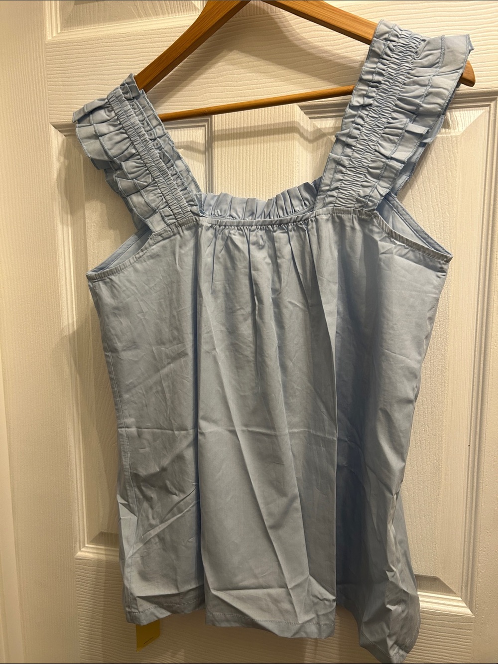 Light Blue Ruffle-Trim Sleep Set NWT - Picture 5 of 10